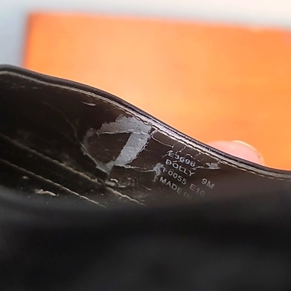 CALVIN KLEIN BLACK DOLLY WOMEN'S KIDSKIN HEEL SHOES SIZE 9 - Picture 12 of 13